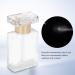 Ymiko Gold Perfume Bottles - 5Pcs Refillable Transparent Glass Essential Oil Travel Bottles - Buy Online on GoSupps.com