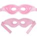 Heyu-Lotus Cooling Eye Mask - 2 Reusable Gel Masks for Dark Circles Swollen Eyes & Migraine Relief (Pink) - Buy Online on GoSupps.com