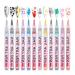 3D Nail Art Pens Set Nails Drawing Pen Nails Polish Pens Fine Tip Manicure Tool for Painting Nails DIY Nail Art Nail Painting Pens