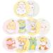 SEWACC 120pcs Stickers Round spot Bandages Round for Kids Round Bandages Medical Patch Baby Adhesive Bandages Child Round Sticker Cartoon pe