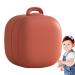 Pacifier bag for babies portable silicone bag |Portable travel pacifier bag pacifier holder made of silicone for diaper pockets boys and wobblo bright red