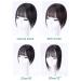 LXUE Realistic Crown Hairpieces with Bangs - Human Hair Clip-in Topper for Women with Hair Loss - 8 Dark Brown 20cm Hairpiece - Buy Online on GoSupps.com