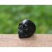 Natural Crystal Rough 1PC Black Obsidian Quartz Skull Specimen Reiki Rock Hand Carved Figurine Stones - Buy Online on GoSupps.com