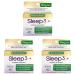 Nature's Bounty Sleep + Stress Support Sleep3 Maximum Strength 100% Drug Free Sleep Aid Dietary Supplement with Ashwagandha Time Release Technology 10mg 28 Tri-Layered Tablets (Pack of 3)