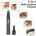 Rechargeable 3-in-1 Ear & Nose Hair Trimmer Set | Waterproof Body Grooming Kit for Men | Painless Beard Trimmer & Multi-Functional Grooming Tool - Buy Online on GoSupps.com