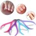 SJLS Handle Toenail Ingrown Nail Art Cuticle Nipper Clipper Edge Cutter Manicure Scissor Plier Tool Pedicure Dead Skin Remover (Color : Random Color) - Buy Online on GoSupps.com