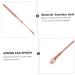 Spring Ear Scope - Stainless Steel Ear Cleaner Spoon | Rose Gold Ear Pick for Ear Cleaning - 1pc - Buy Online on GoSupps.com