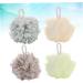 NOLITOY 4pcs Shower Ball Mesh Sponge - Luxurious Bath Pouf for a Spa-like Experience | International Shipping Available - Buy Online on GoSupps.com