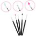 FOYTOKI 5pcs Silicone Eyeshadow Brush Glitter Eyeshadow Stick Glitter Outfit Lip Brush Plastic Handle - Buy Online on GoSupps.com