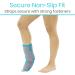 Vive Ankle Ice Pack Wrap - Adjustable Cold/Hot Compression Brace for Achilles Injuries, Tendonitis, Plantar Fasciitis - Muscle Sprain Relief - Gray - Buy Online on GoSupps.com