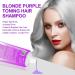 JAWSEU Purple shampoo for blonde hair hair care styling tool blonde toning purple shampoo for bleached and highlighted hair eliminates brassy blonde toner for women and men 100 ml - Buy Online on GoSupps.com