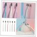 Marmerdo 6-Piece Stiff Brush Set - Effective Tooth Spot Remover & Hard Hair Toothbrush for Adults | Portable Dental Care Gadgets - Buy Online on GoSupps.com