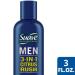 Suave Men 3-in-1 Shampoo Conditioner & Body Wash - Citrus Rush 3 oz | Multi-Use Men's Grooming Product - International Shipping Available - Buy Online on GoSupps.com