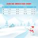 KRLAO Kids Ski Socks - 2 Pairs of Warm & Soft OTC Snow Socks for Toddlers | Ideal for Winter Skiing & Snowboarding - Buy Online on GoSupps.com