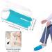 Effortless Sock Aids for Elderly & Disabled - Sock Helpers Tool for Easy Sock Wear (Blue) - Buy Online on GoSupps.com