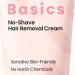 Women's Hair Removal Cream | 150g Nourishing and Gentle Beauty Hair Removal Product Nourishing Hair Removal Cream for the Body For Underarms Limbs Arms Legs and Thighs - Buy Online on GoSupps.com