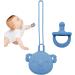Stronrive Baby Pacifier Holder Clip Set - Easy-Clean Pacifiers for Boys & Girls | Travel-Friendly with Storage Bag - Buy Online on GoSupps.com