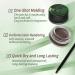Timipoo Waterproof Gel Eyeliner Set - Black & Brown | Long Lasting, Smudge Proof | Includes 2 Brushes | Eye Makeup & Eyebrow Cream - Buy Online on GoSupps.com