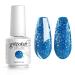 Vishine Soak-off Gel Polish Lacquer Nail Art UV LED Manicure Varnish 15ml Deep Skyblue(331) #331