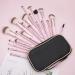 Professional 22 pcs Makeup Brush Set - Magefy Cosmetic Brushes with PU Leather Bag | Foundation Eyeshadow & More | Best for International Shipping - Buy Online on GoSupps.com