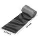 Satin Sleep Mask Soft Smooth Blindfold 57 Long - Adjustable for Travel, Nap & Meditation (Black) - Buy Online on GoSupps.com