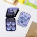 Hrippy Portable Travel Contact Lens Case Kit - Blue Pink Purple | Includes 2 Solution Bottles & Tweezers - Buy Online on GoSupps.com