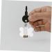 COHEALI 30 Pcs Pendant Accessories Key Fob Keychain Sublimation Diy Acrylic Blank Ornaments Charm Love - Buy Online on GoSupps.com