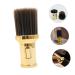 Lurrose Body & Face Bronzer Powder Brush | Hairdressing Cleaning Brush & Scarf | Man Care Supplies - Golden 13.5x6 cm - Buy Online on GoSupps.com