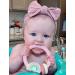 Itzy Ritzy Silicone Teether with Rattle | Rattle Sound, Two Rings, Raised Texture | Ages 3 Months+ | Rainbow Pink - Buy Online on GoSupps.com