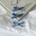 hgnxa Delicate Elegant Style Side Clip Hair Clip Sweet Girls y Style knot Balletcore Denim Blue - Buy Online on GoSupps.com
