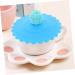 Zerodeko 12 Pcs Silicone Cup Lid Silicone Cover Travel Fruit 11x11x3cmx3pcs Light Bluex3pcs - Buy Online on GoSupps.com