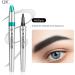 New Magic Eyebrow Pencil 3D Waterproof Microblading Eyebrow Pencil Contouring Pen Eyebrow Pencil with 4 Fork Tip Effortlessly Creates Lasting MakeUp Professional Natural Looking Eyebrows (1PC-D) - Buy Online on GoSupps.com