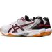 ASICS Men's Gel-Rocket 10 Court Shoes 10.5 - White/Classic Red - Buy Online on GoSupps.com