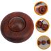 Gogogmy Wooden Hand Rings Massage Balls - Thai Massage Device for Back & Fitness | Gentle Rolling UFO Mahogany Massage Tool - Buy Online on GoSupps.com