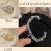 Rhinestone Hair Claws Set - Fashionable Hair Accessories for Women and Girls - Buy Online on GoSupps.com