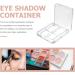 FOMIYES Empty Eyeshadow Pallet Clear Eyeshadow Empty Eyeshadow Dishes DIY Eyeshadow Palettes Eyeshadow Subpackaging Boxes for Women 2PCS Refillable Eyeshadow Container - Buy Online on GoSupps.com