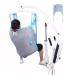 Lift Sling Patient Toilet Sling for Home Use U Shape Divided Leg Sling for Bathing and Toileting Patient Transfer S Small