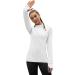 COOrun Women's UPF 50+ Sun Protection Hoodie Jacket Long Sleeve Active Shirt - White - Buy Online on GoSupps.com