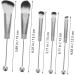 MUSISALY 5pcs Eyeshadow Brush Eye for Eyeshadow Blush Brush Eye Makeup Eye Shadow Makeup Brow Brush Metal - Buy Online on GoSupps.com