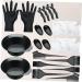 minkissy 3 Sets Hair Tinting Kit Hair Color Mixing Bowl Hair Bleach Hair Tinting Bowl and Brush Hair Dying Brush Hair Cutting Apron T Tool Hair Dye Hair Tinting Tool Disposable Hair Dryer - Buy Online on GoSupps.com