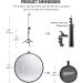NEEWER 32 5-in-1 Light Reflector Kit with Metal Clamp and Short Stand for Children Studio Photography - Buy Online on GoSupps.com