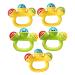 Abaodam 25 STK Handbell & Baby Calming Bite Toys - Soft Chew Toy for Newborns & Toddlers - International Shipping Available - Buy Online on GoSupps.com