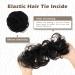 Buy BARSDAR 100% Real Hair Part Hair Tie - 32g Curled Messy Bun Extensions for Women & Girls - Large Full Updos - Black - 1 PC - Buy Online on GoSupps.com