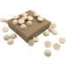 Wendysun 100pcs 15mm Unfinished Half Hemisphere Natural Wood Ball Sticker Patch Cabochon Charm Findings for DIY Jewelry Making - Buy Online on GoSupps.com