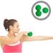 Frcolor Fascia Ball Massage - Peanut Yoga Roller & Hand Trainer | Muscle Relief & Foot Massager | International Shipping - Buy Online on GoSupps.com