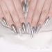 Buy Daily Charme Chrome Effect No-Wipe Top Coat Gel Polish 15ml | High Gloss Long Lasting Smooth Mirror Finish for DIY & Salon Nail Art - Buy Online on GoSupps.com
