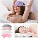 4 Pcs Ultra Cute Plush Sleep Masks - Soft Eye Cover Blindfold Travel Masks for Kids Men Women - Buy Online on GoSupps.com