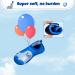 Kids Beach Swim Shoes - Non-Slip Quick Dry Aqua Socks for Boys and Girls | Little Seal Blue - Size 10.5/11 UK Child - Buy Online on GoSupps.com