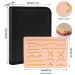 Suture Training Kit with 17 Pre-Cut Wounds, Suture Pad, Tools, Thread and Needle - Buy Online on GoSupps.com