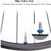 4-in-1 Bike Valve Key Set - Tone Valve Key for Presta & Valve Extensions - Valve Outlet & Nut Set - Blue | International Shipping - Buy Online on GoSupps.com